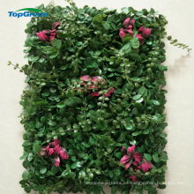 decorativo artificial vertical pared de la planta verde para interiores y exteriores